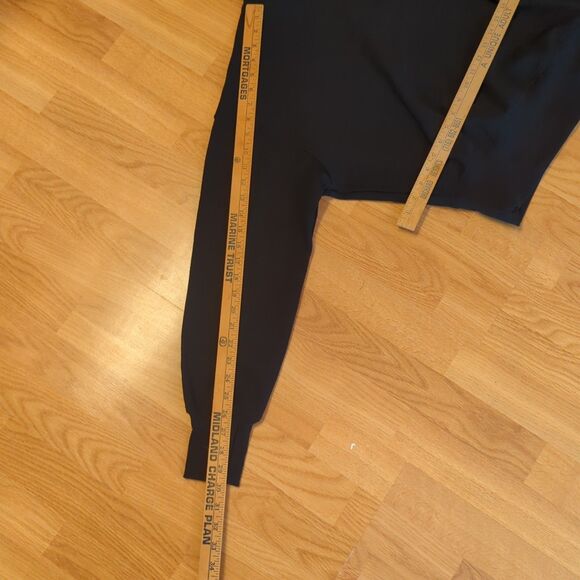 Old Navy Active Dynamic Fleece Hoodie Sweatshirt Womens Small Black Cropped - Picture 3 of 8